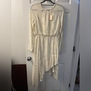 Maje dress with Black Starry Design